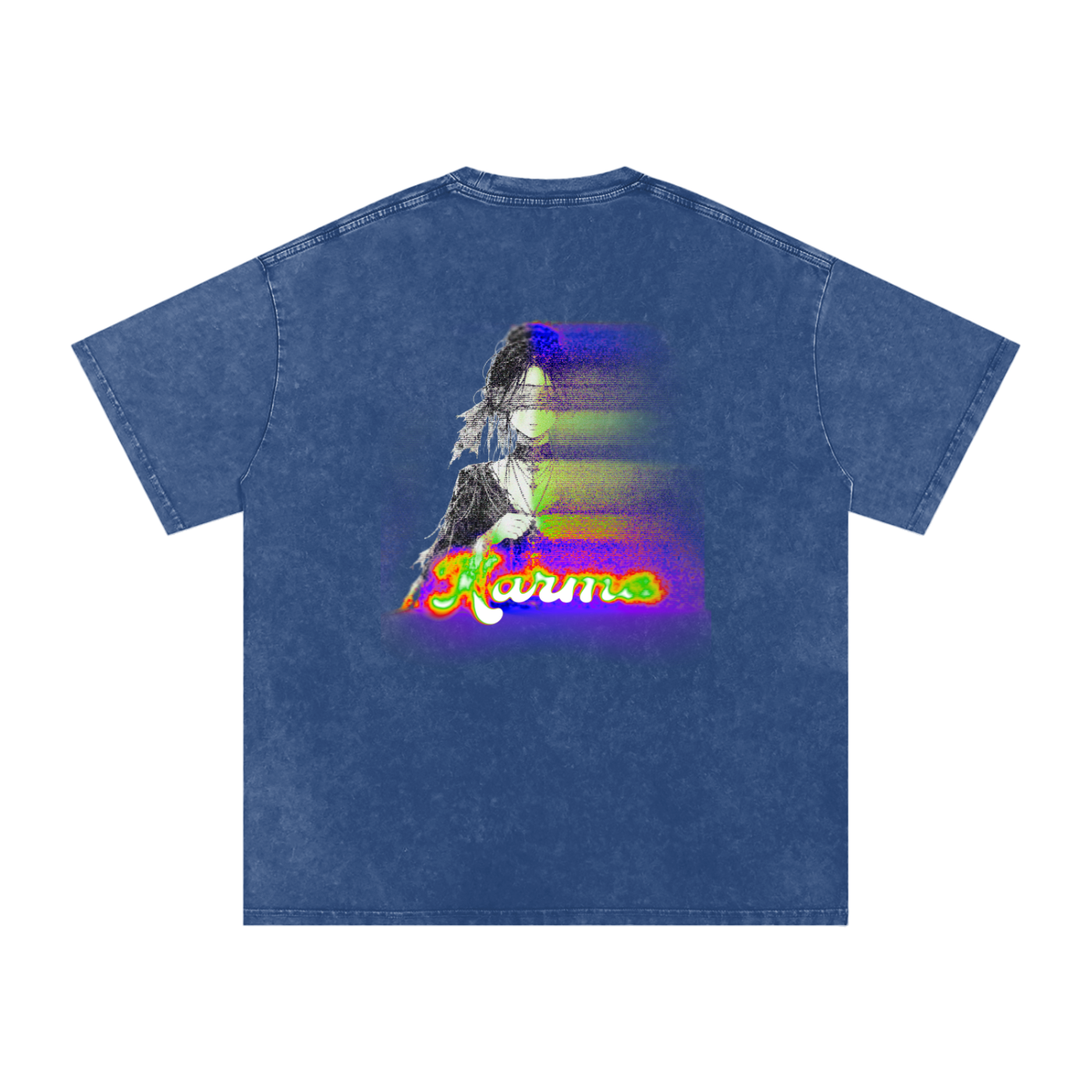 Faded Oversized T-Shirt | Snow Washed | Karma Worn