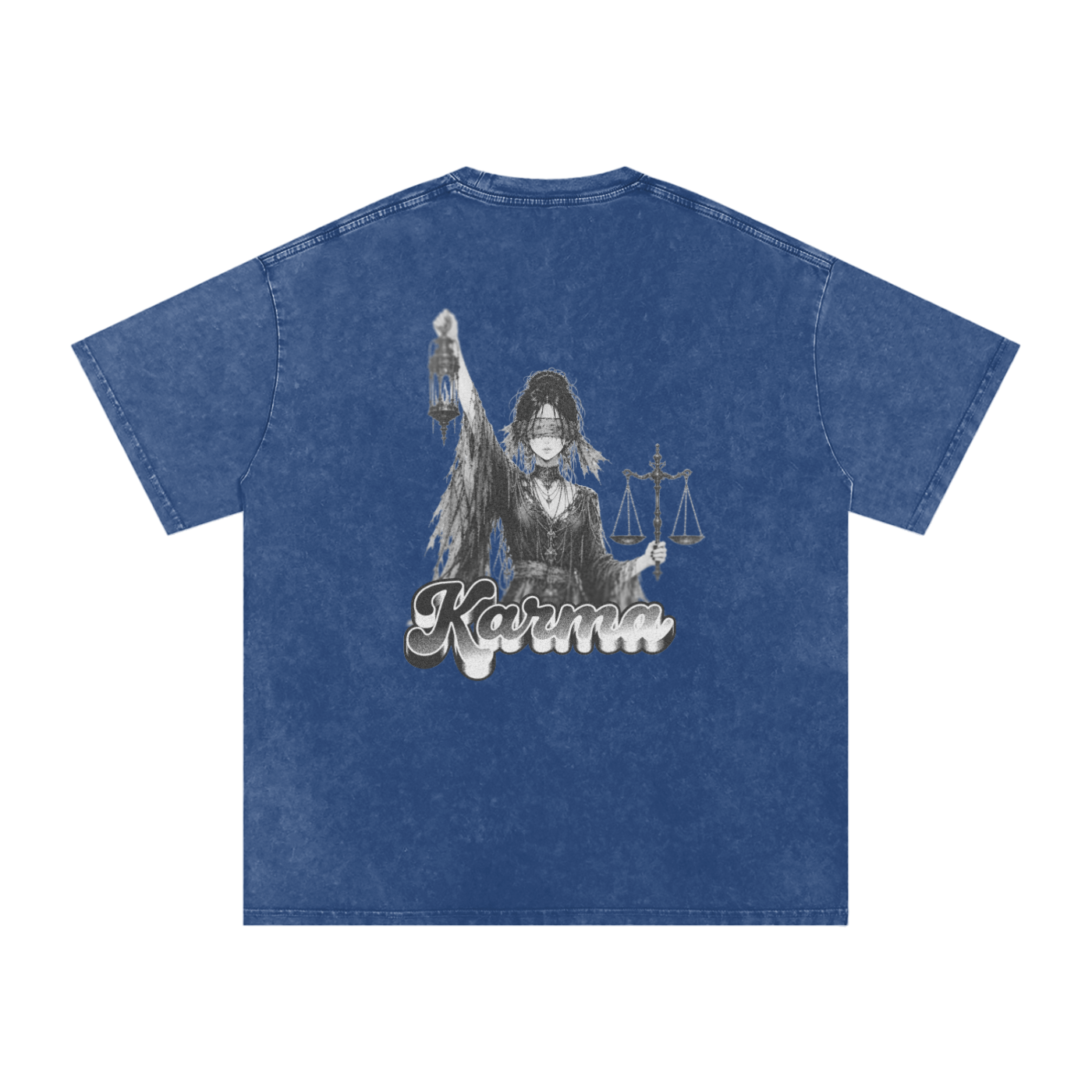 Affect Oversized T-Shirt | Snow Washed | Karma Worn