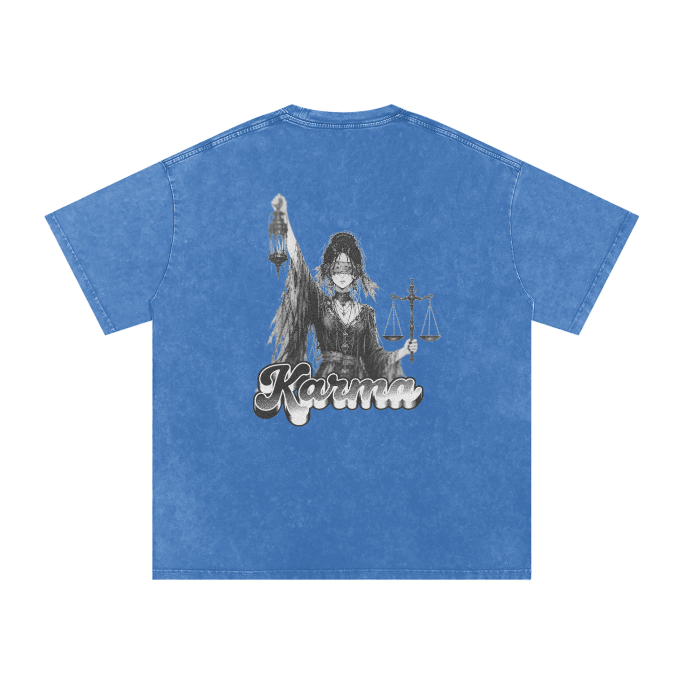 Affect Oversized T-Shirt | Snow Washed | Karma Worn