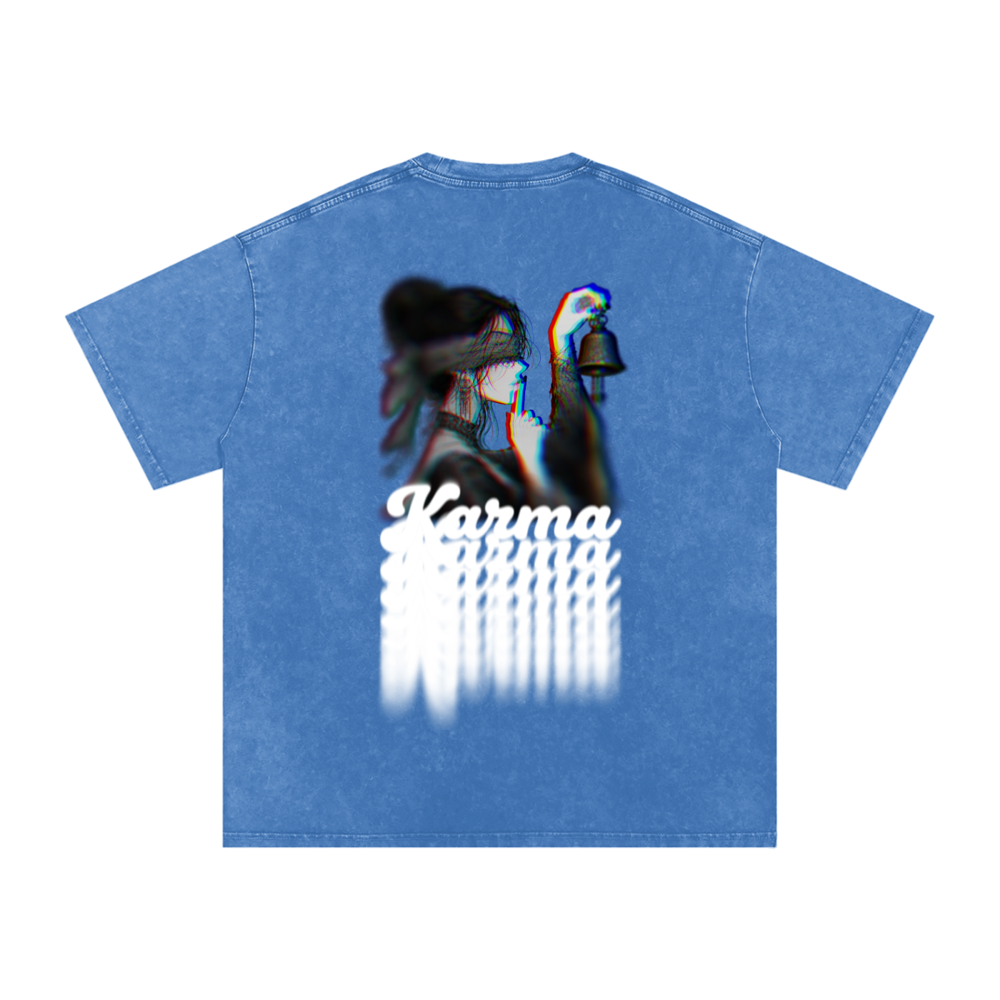 Shh! Oversized T-Shirt | Snow Washed | Karma Worn