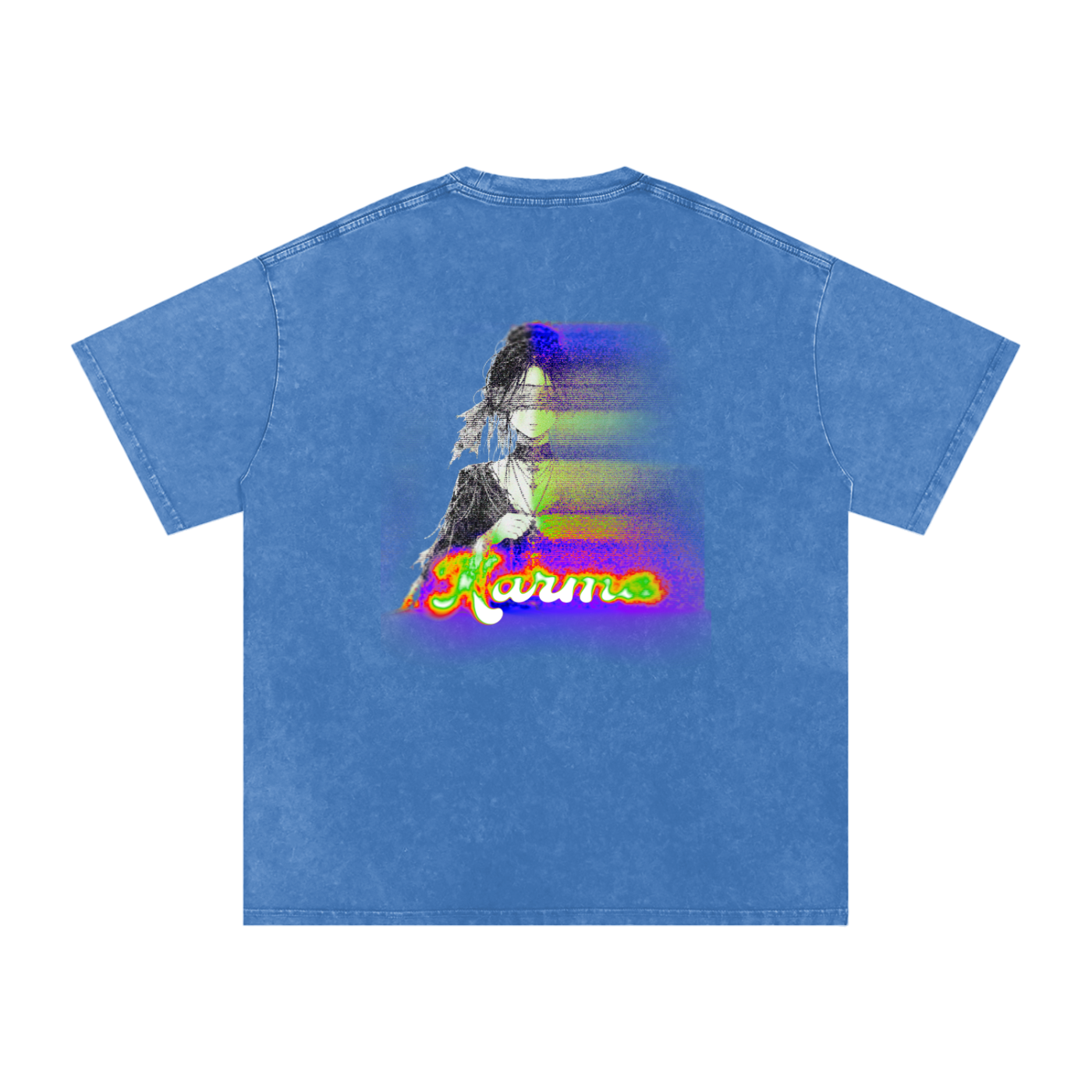 Faded Oversized T-Shirt | Snow Washed | Karma Worn